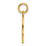 Engravable Boy Polished Disc Charm Pendant in Real 925 Sterling SIlver