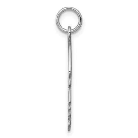 Engravable Boy Disc Polish on Front/Back Charm Pendant in Real 925 Sterling Silver