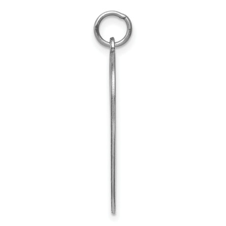 Engravable Heart Disc Charm Pendant in Real 925 Sterling Silver