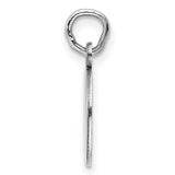 Sterling Silver Boy Silhouette Pendant with Red Enamel Background, Motherhood Charm