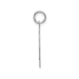 Sterling Silver Number 32 Pendant, Unisex Sports Charm for Team Pride or Jersey Fan Jewelry