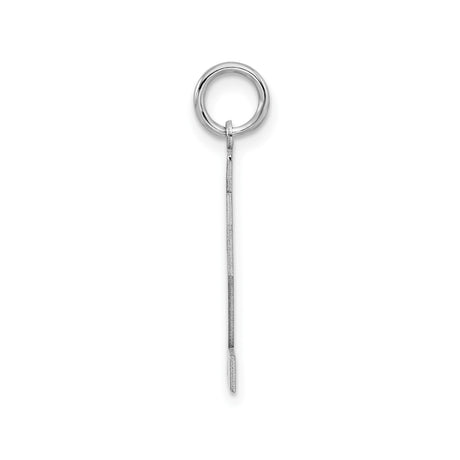 Sterling Silver Number 32 Pendant, Unisex Sports Charm for Team Pride or Jersey Fan Jewelry