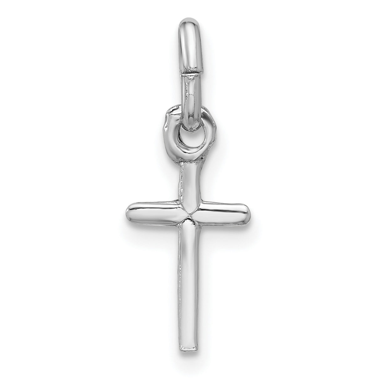 Cross Charm Pendant in Real 925 Sterling Silver