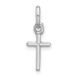 Cross Charm Pendant in Real 925 Sterling Silver