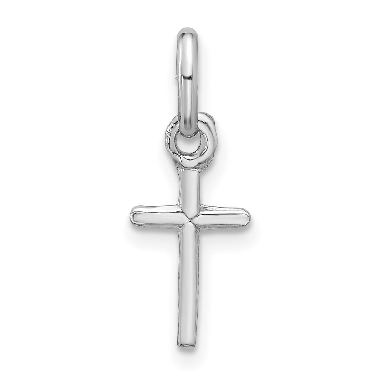 Cross Charm Pendant in Real 925 Sterling Silver