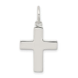 Latin Cross Charm Pendant in Real 925 Sterling Silver