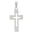 Cross Charm Pendant in Real 925 Sterling Silver