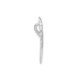 Sterling Silver Dragonfly Pendant, Minimalist Nature-Inspired Charm for Women