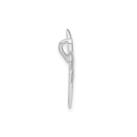Sterling Silver Dragonfly Pendant, Minimalist Nature-Inspired Charm for Women