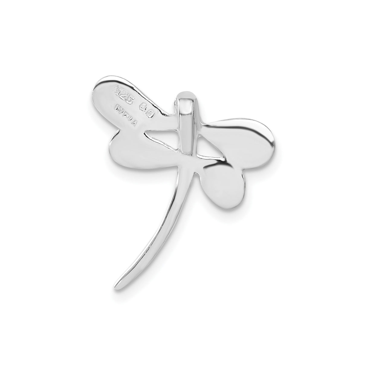 Sterling Silver Dragonfly Pendant, Minimalist Nature-Inspired Charm for Women