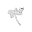 Sterling Silver Dragonfly Pendant, Minimalist Nature-Inspired Charm for Women