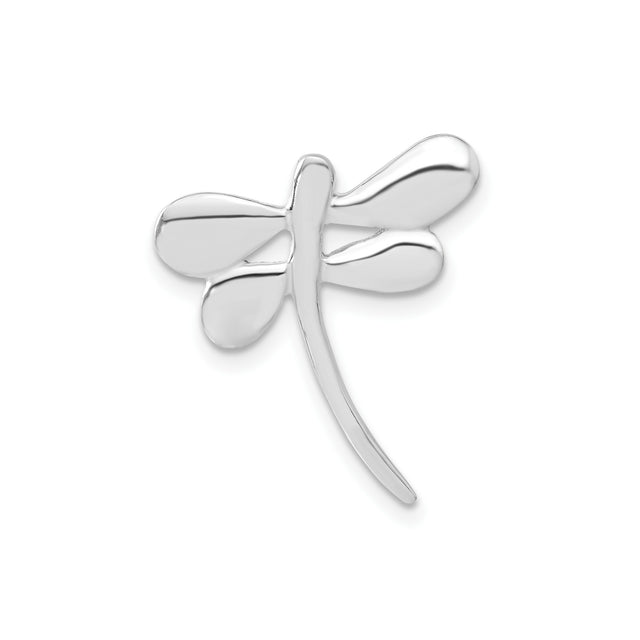 Sterling Silver Dragonfly Pendant, Minimalist Nature-Inspired Charm for Women