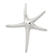 Sterling Silver Starfish Pendant with Coastal Design, Nautical Sea Life Charm