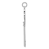 Sterling Silver Key Pendant, Classic Skeleton Key Design Symbolizing Growth and Freedom
