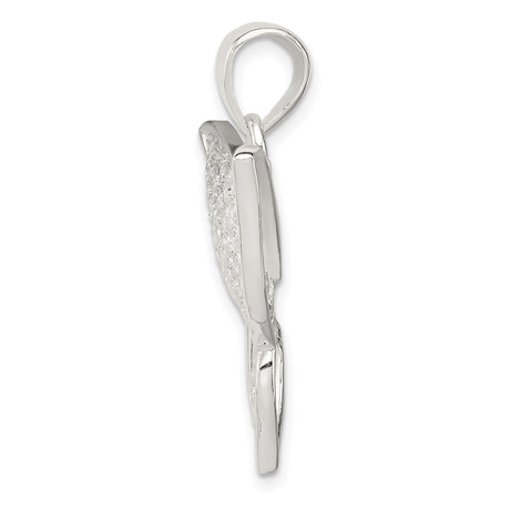 Sterling Silver Butterfly Pendant with Filigree Design, Nature-Inspired Charm for Women