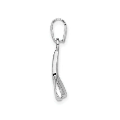 Sterling Silver Celtic Triquetra Pendant with Trinity Knot Design for Women or Unisex Wear