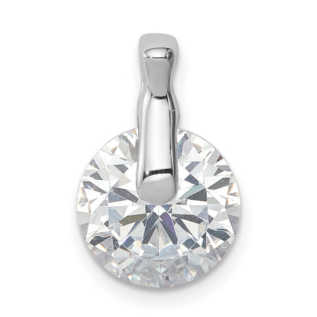 CZ Charm Pendant in Real 925 Sterling Silver