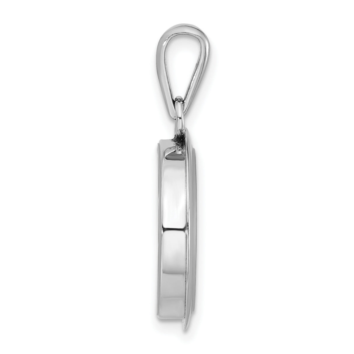 Sterling Silver Cable Car Pendant with Multicolored Glass, San Francisco Trolley Charm Design