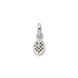 Sterling Silver Ladybug Charm Pendant with Pink Enamel Wings, Nature-Inspired Jewelry for Women and Girls