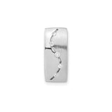 Sterling Silver Rectangular Pendant with Cubic Zirconia, Celestial Constellation Design