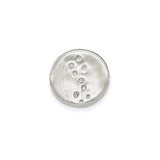 Sterling Silver Constellation Pendant with Cubic Zirconia, Celestial Astrology Medallion