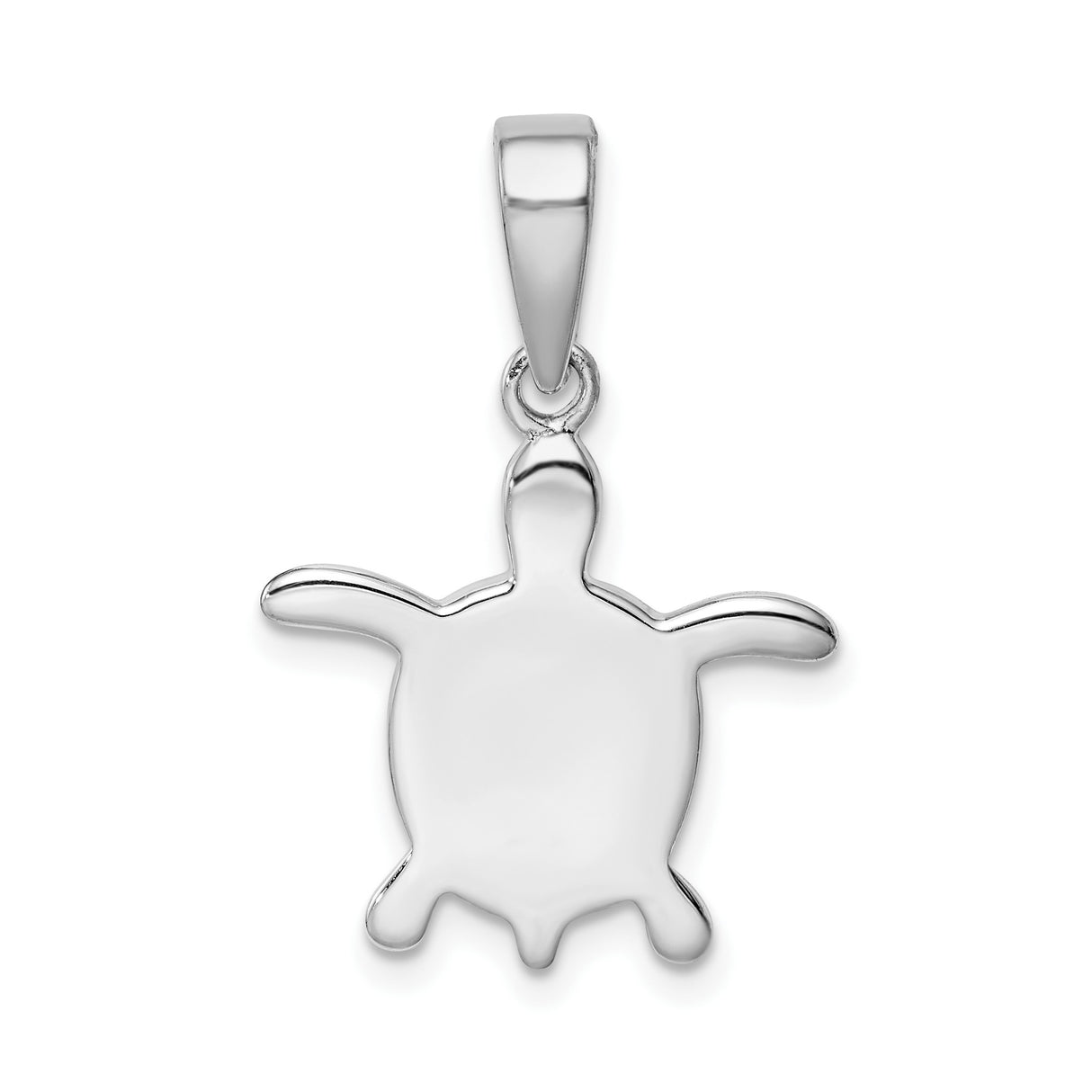 Sterling Silver Sea Turtle Pendant with Blue Green Lab Created Opal Inlay, Ocean Theme Jewelry