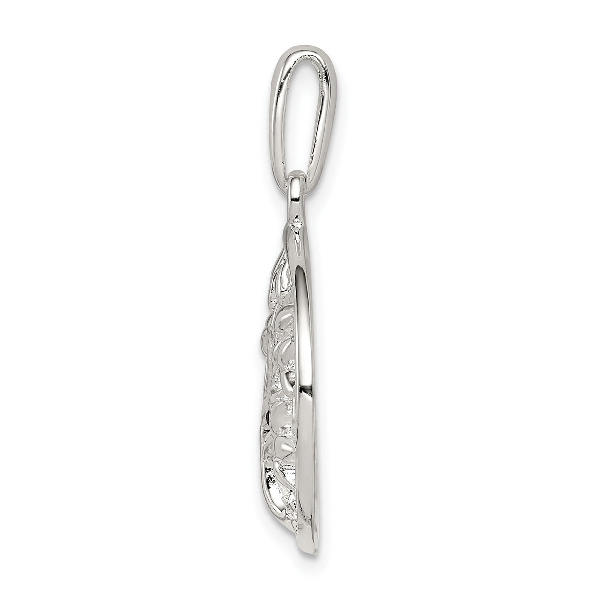Sterling Silver Tree of Life Pendant with Cubic Zirconia, Celtic Nature-Inspired Design for Women