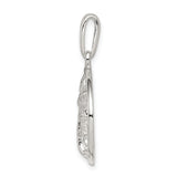 Sterling Silver Tree of Life Pendant with Cubic Zirconia, Celtic Nature-Inspired Design for Women