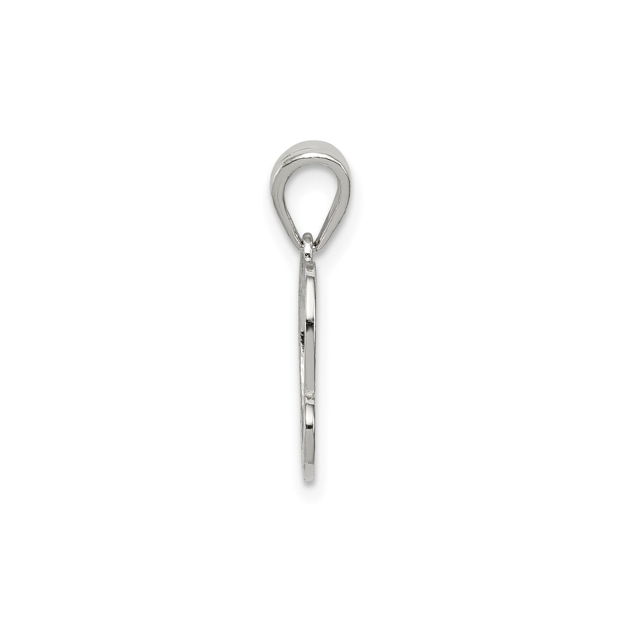 Sterling Silver Heart Pendant Necklace with Interlocking Open Hearts, Romantic Family-Inspired Jewelry