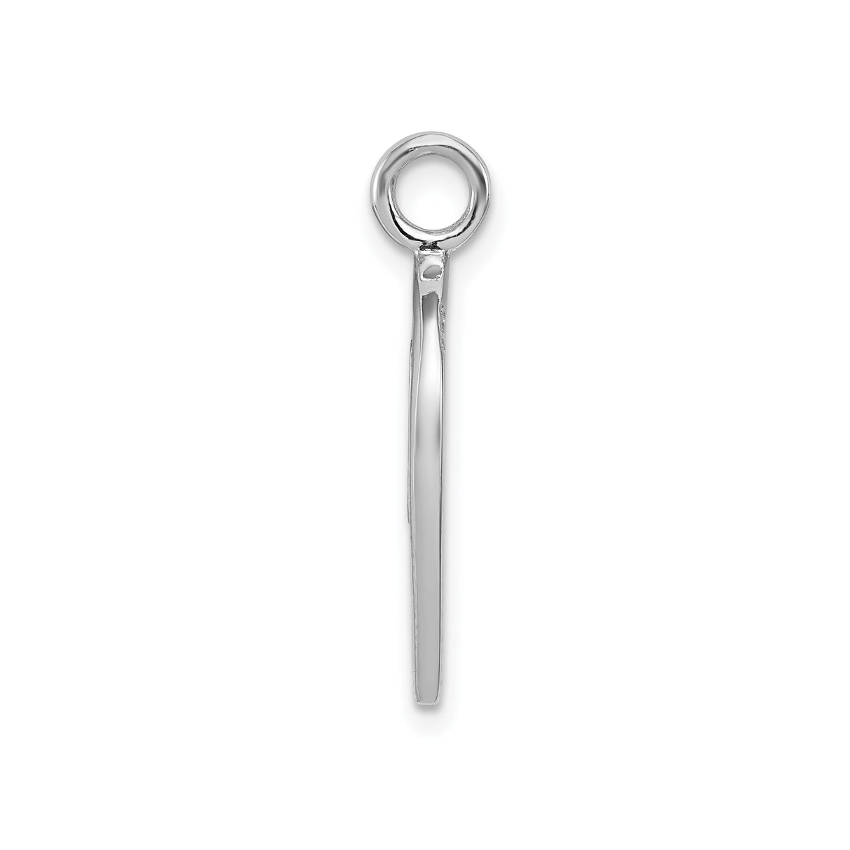 Sterling Silver Double Heart Pendant with Open and Inner Heart Design