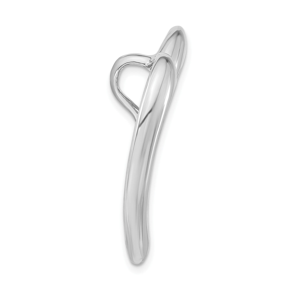 Sterling Silver Heart Pendant with Modern Textured Inlay, Symbol of Love for Women