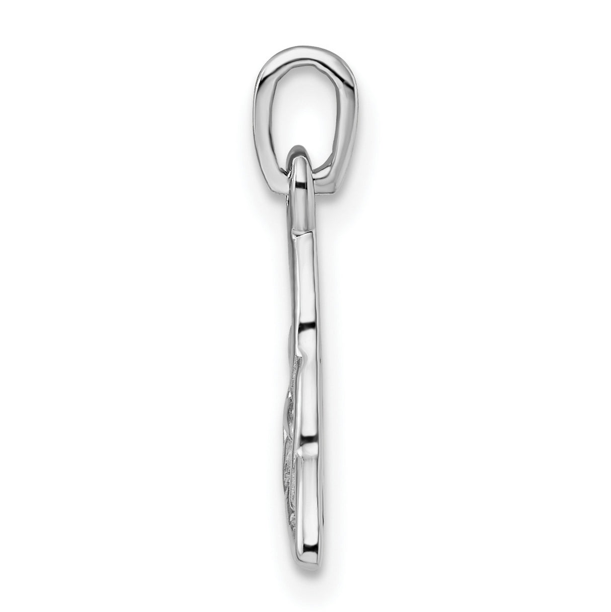 Celtic Trinity Knot Symbol Charm Pendant in Real 925 Sterling Silver