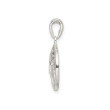 Sterling Silver Tree of Life Pendant, Openwork Circle Design, Symbolic Nature-Inspired Jewelry for Women