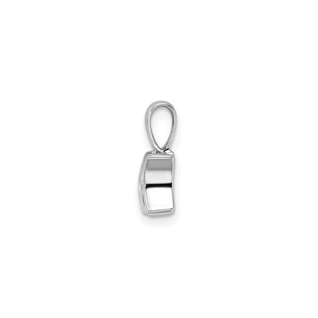 Sterling Silver Mom Pendant with Diamond, Heart Design, Sentimental Jewelry for Women