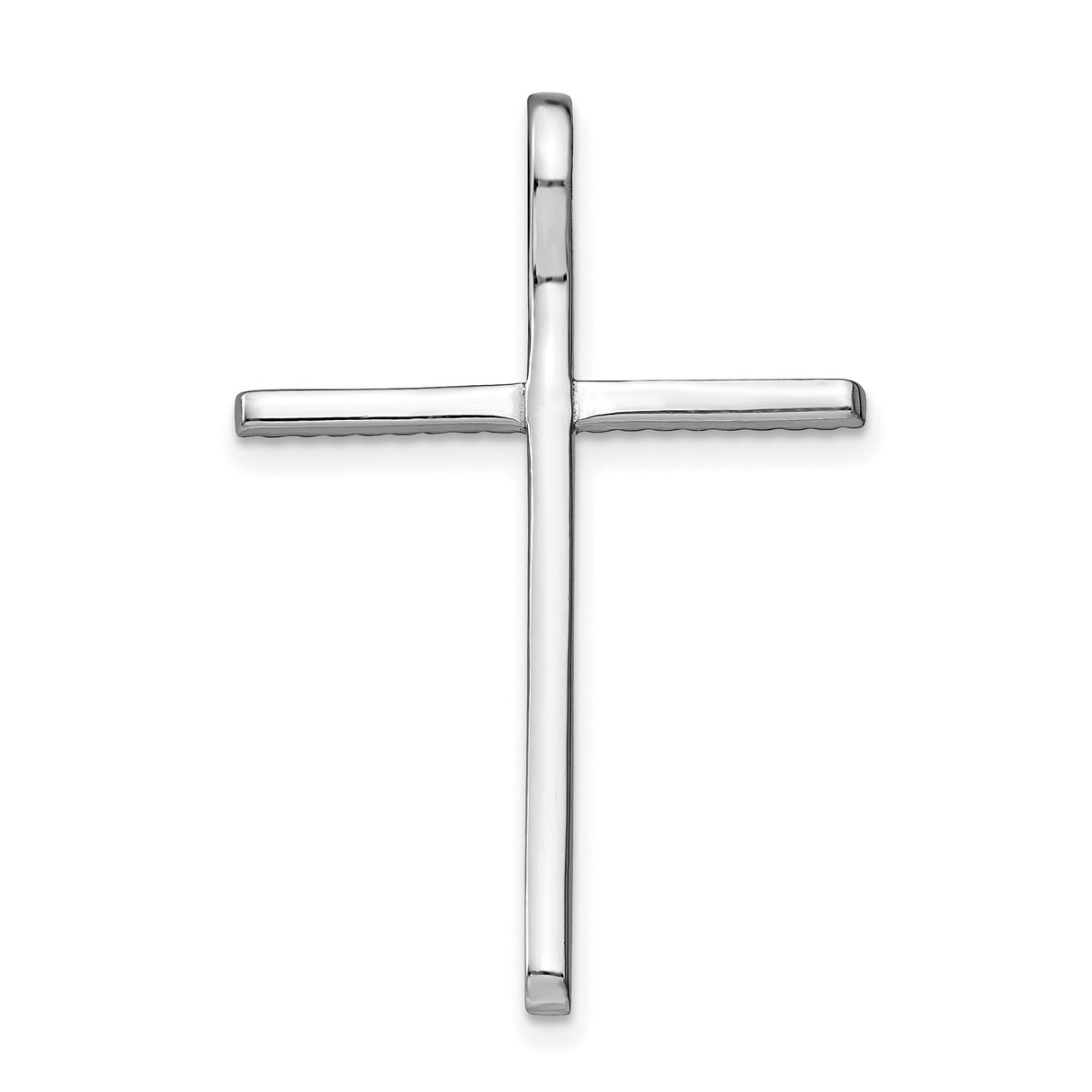 Sterling Silver Cross Pendant with Multicolor Gemstones and Cubic Zirconia Accents