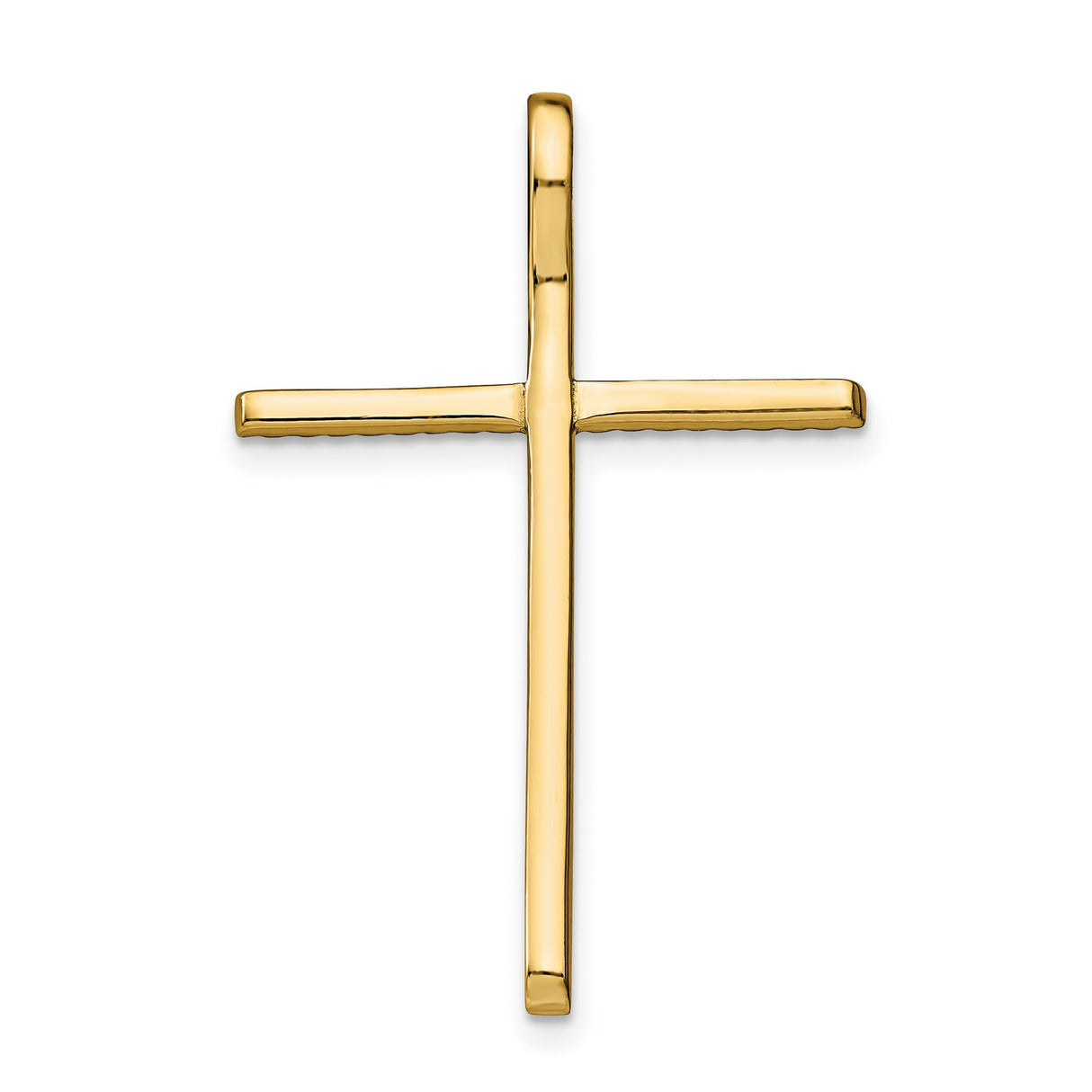 Sterling Silver Cross Pendant with Cubic Zirconia, Colorful Geometric Religious Design