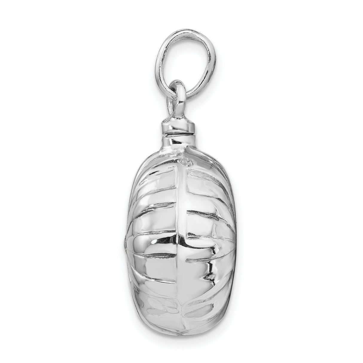 Sterling Silver Sunburst Locket Pendant, Round Radiant Design Keepsake Charm for Women