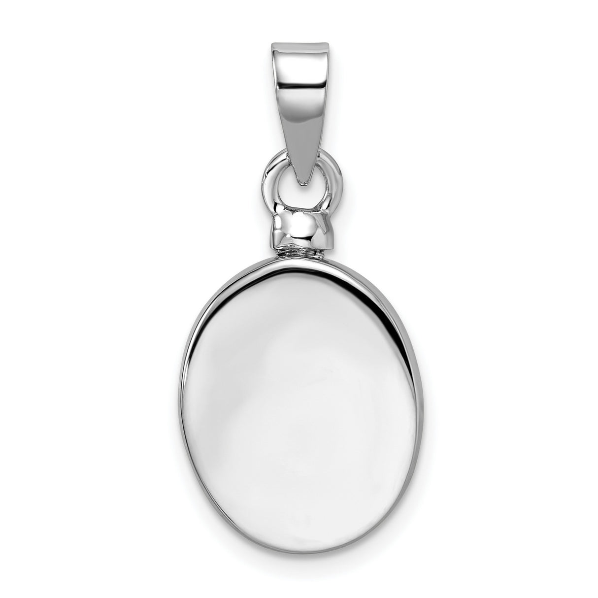 Sterling Silver Praying Hands Pendant with Ornate Oval Frame, Christian Religious Jewelry