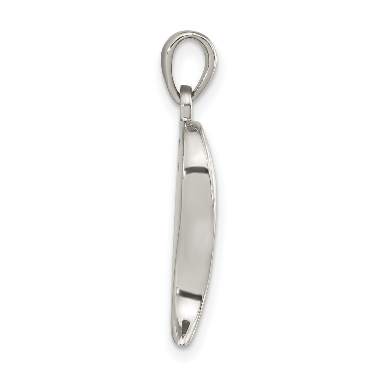 Sterling Silver Yin Yang Pendant with Resin and Mother of Pearl, Spiritual Symbol of Balance and Harmony