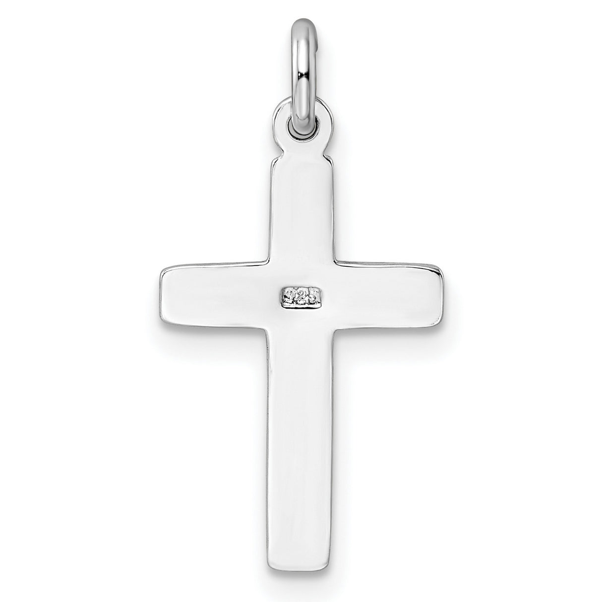 Sterling Silver Pendant with Dove Cross Design, Holy Spirit Symbol, Christian Jewelry for Men and Women