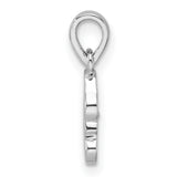 Multi-color Enameled Cat Childrens Charm Pendant in Real 925 Sterling Silver