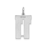 Sterling Silver Chai Pendant with Hebrew Symbol, Jewish Faith Jewelry for Men and Women