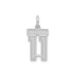 Sterling Silver Chai Pendant with Hebrew Life Symbol, Jewish Faith Judaica Charm