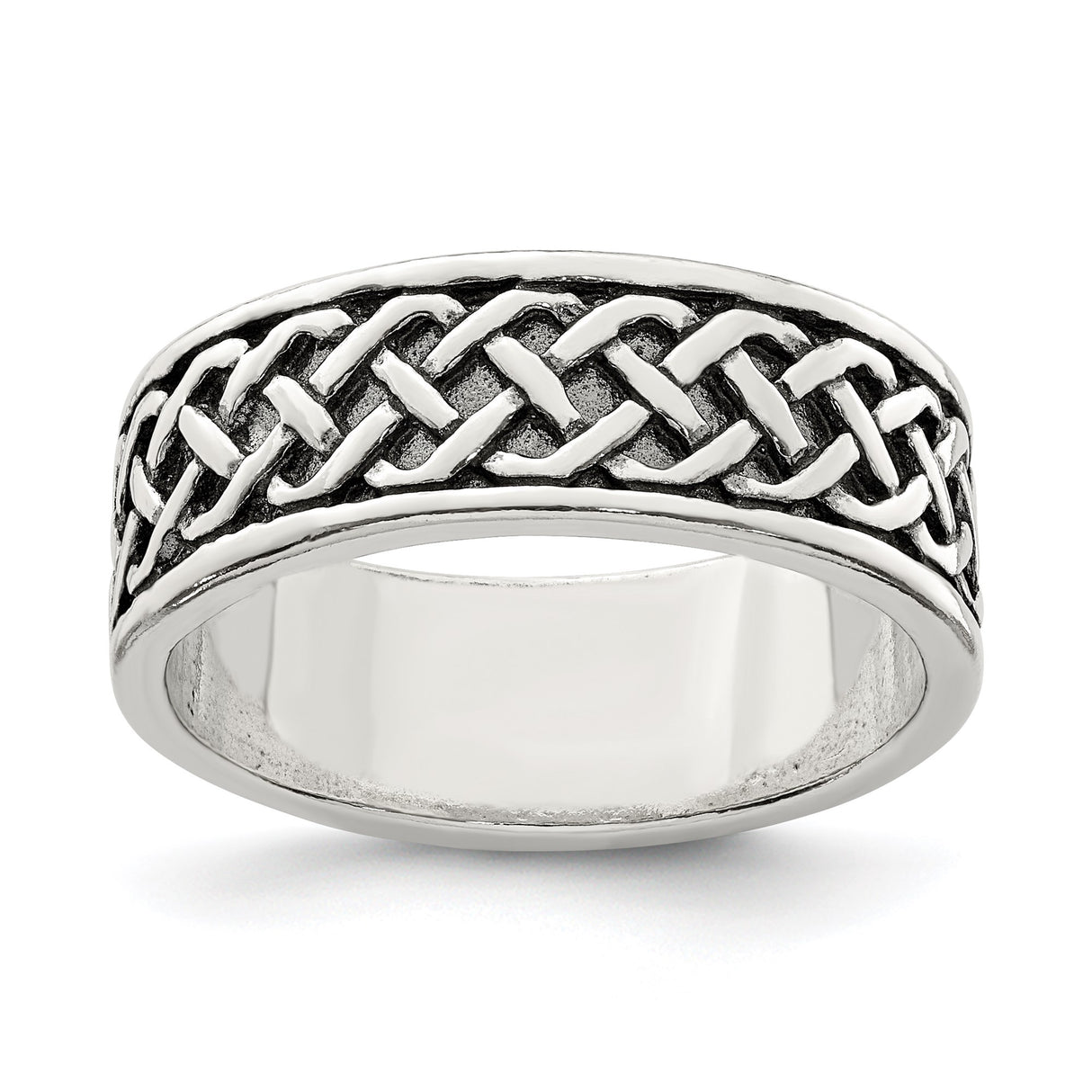 Sterling Silver wedding band ring