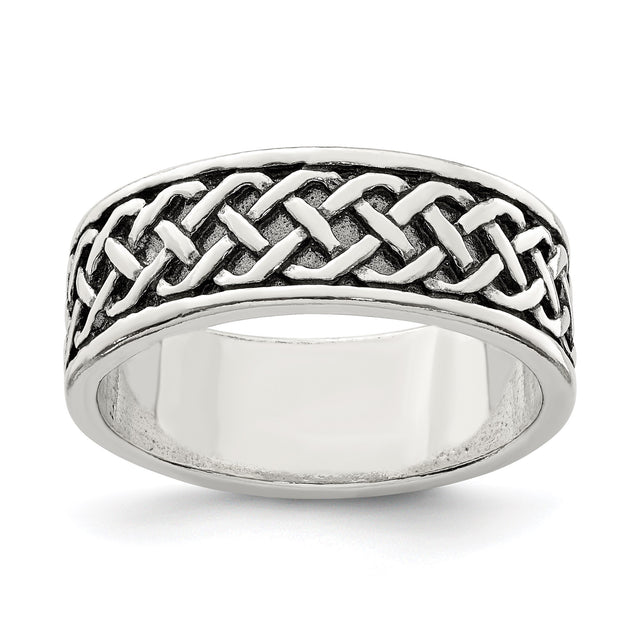 Sterling Silver wedding band ring