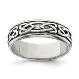 Sterling Silver wedding band ring