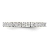 Sterling Silver wedding band ring detail view