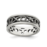 Sterling Silver wedding band ring