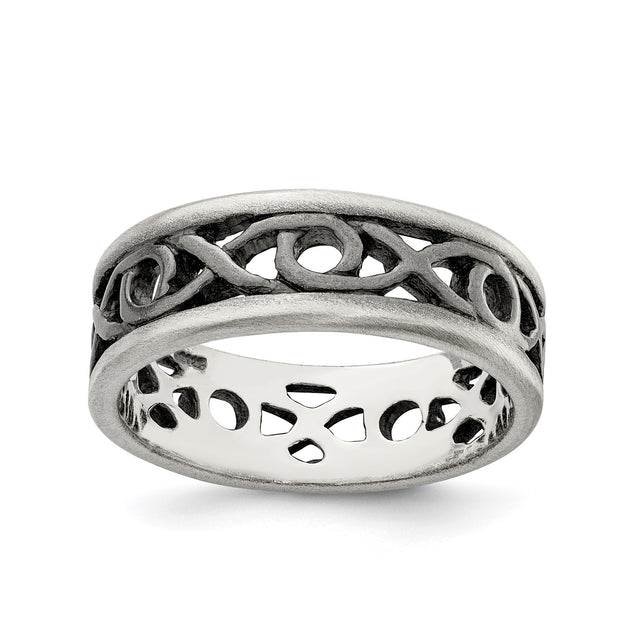 Sterling Silver wedding band ring