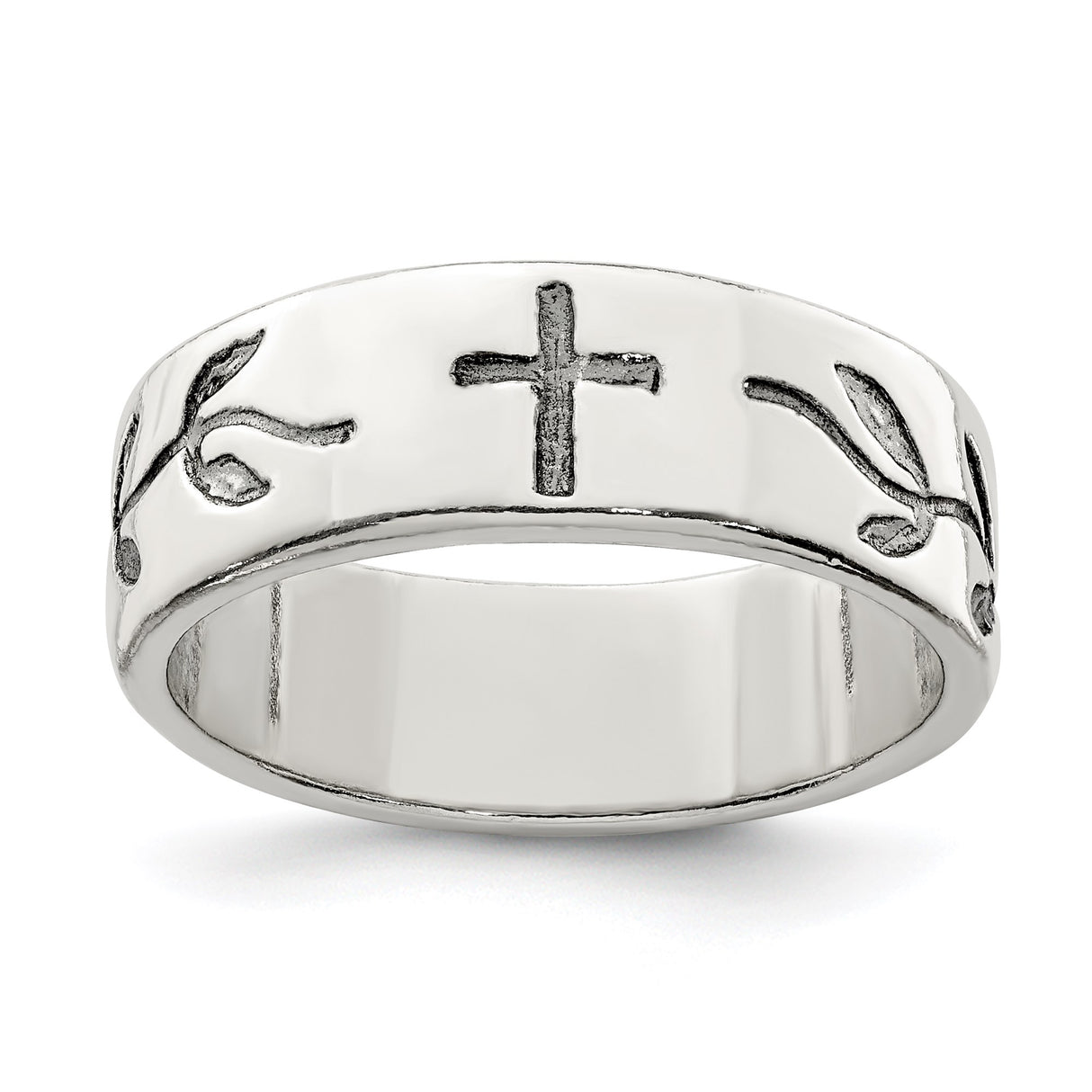 Sterling Silver wedding band ring